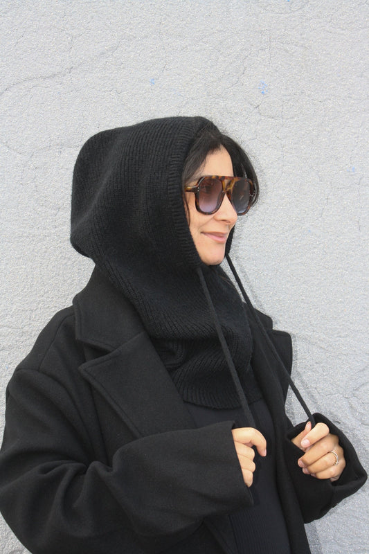 Cagoule en maille (3 coloris)