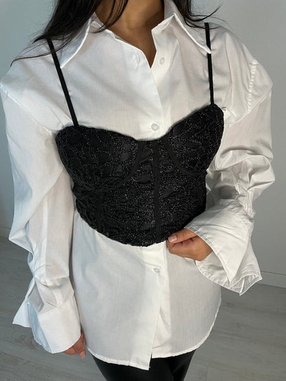 Brassière ornée
