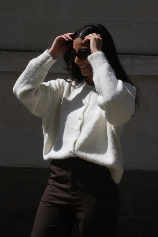 Gilet écru