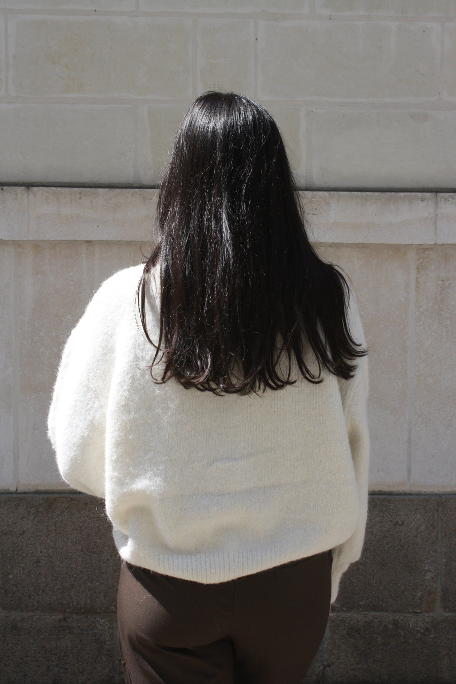 Gilet écru