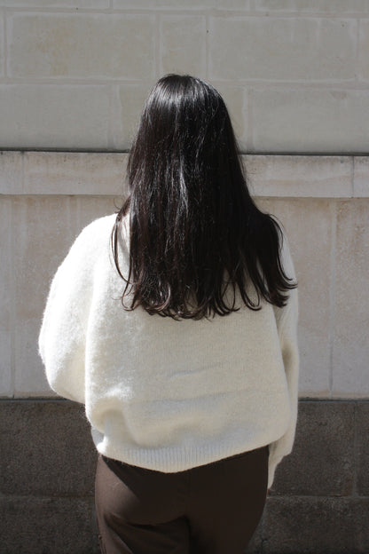 Gilet écru