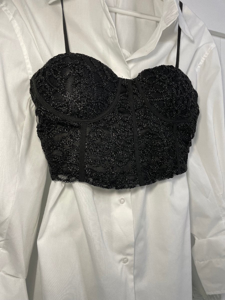 Brassière ornée
